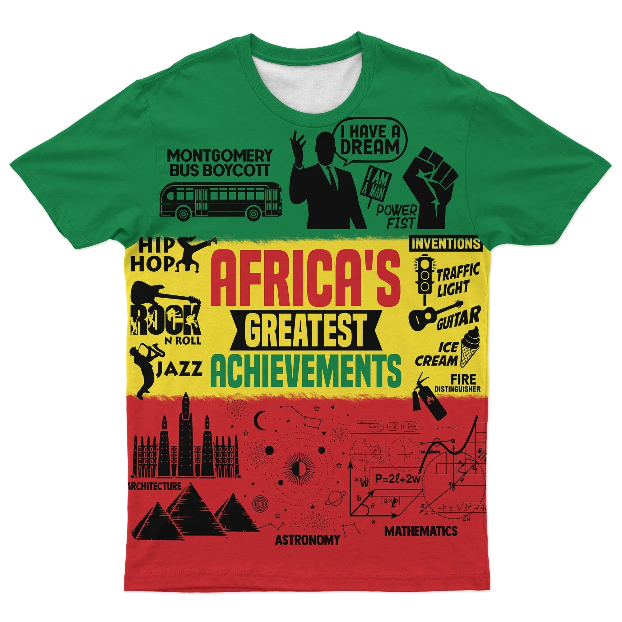 Africa's Greatest Achievements T-Shirt