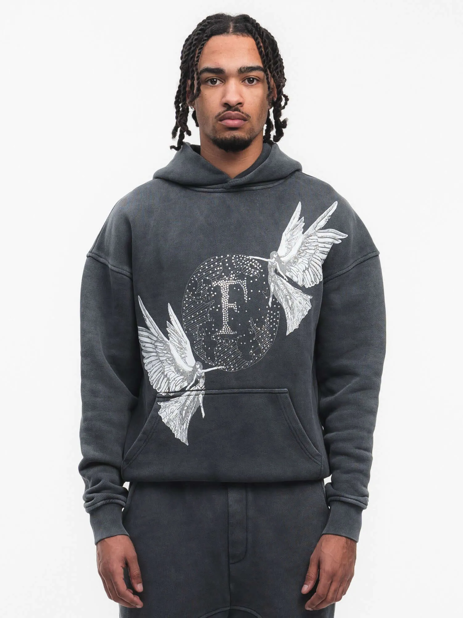 Angel World Washed Hoodie