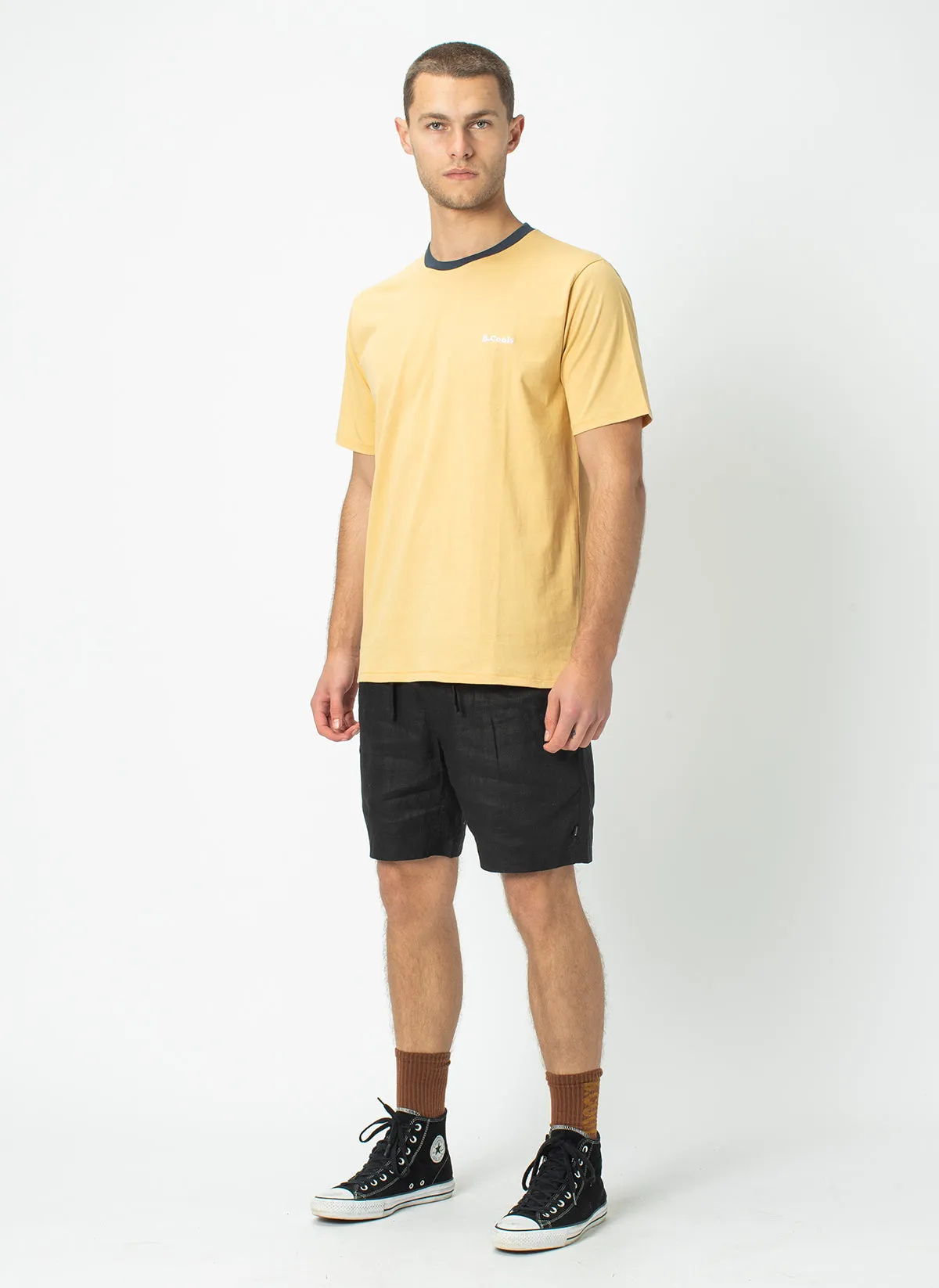 B.Cools Retro Tee Mustard