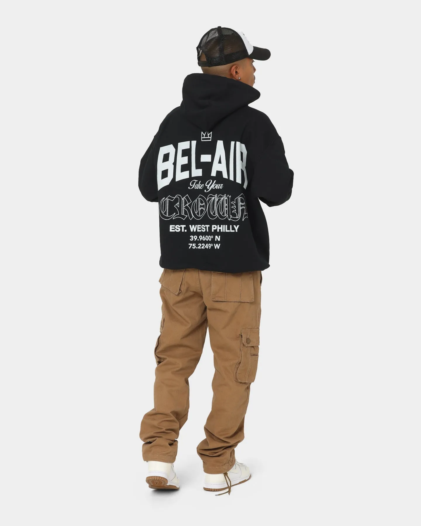 Bel Air Take Your Crown Hoodie Black