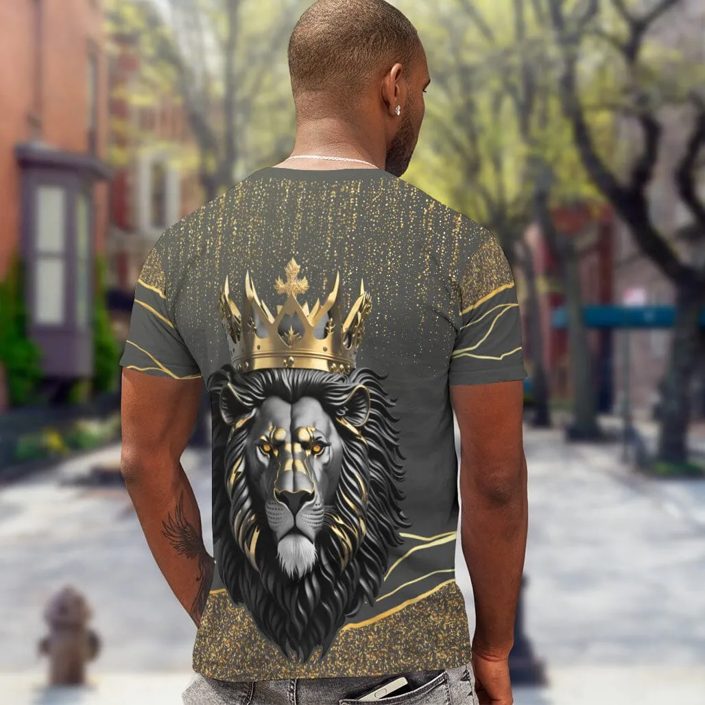 Black and Gold Lion T-shirt