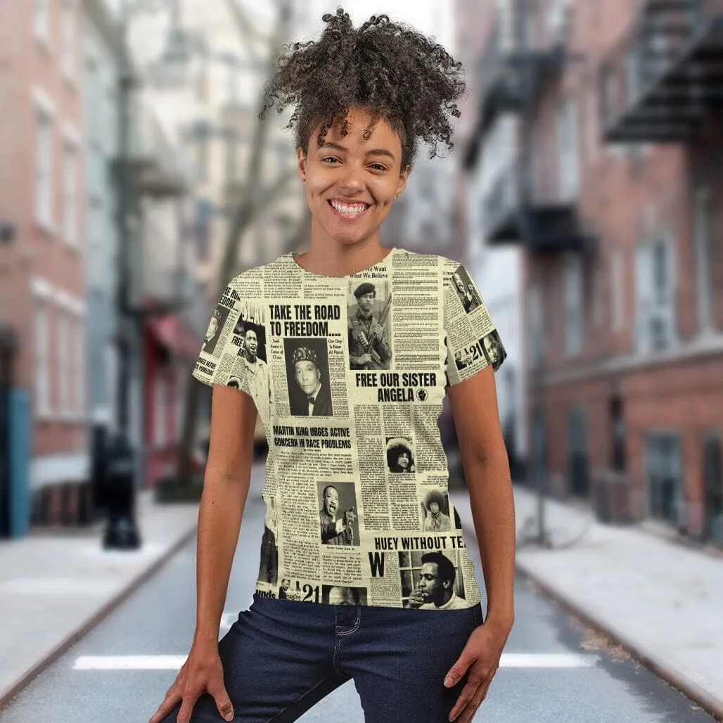 Black Power Newspaper T-shirt