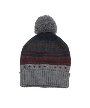 Boy's Patterned Knitted Hat