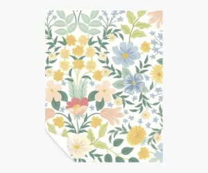 Bramble Garden Peel & Stick Wallpaper Sample - Pastel Multi