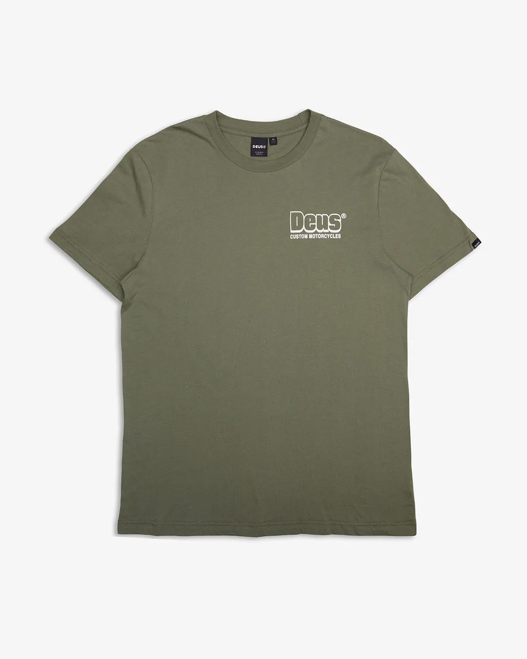 BROADCAST TEE  - LICHEN GREEN