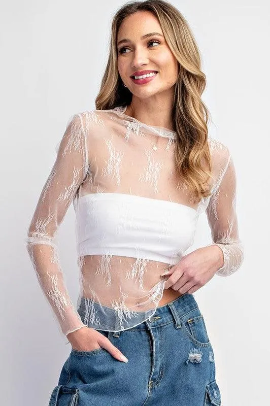 Buckaroo Basics Lace Top