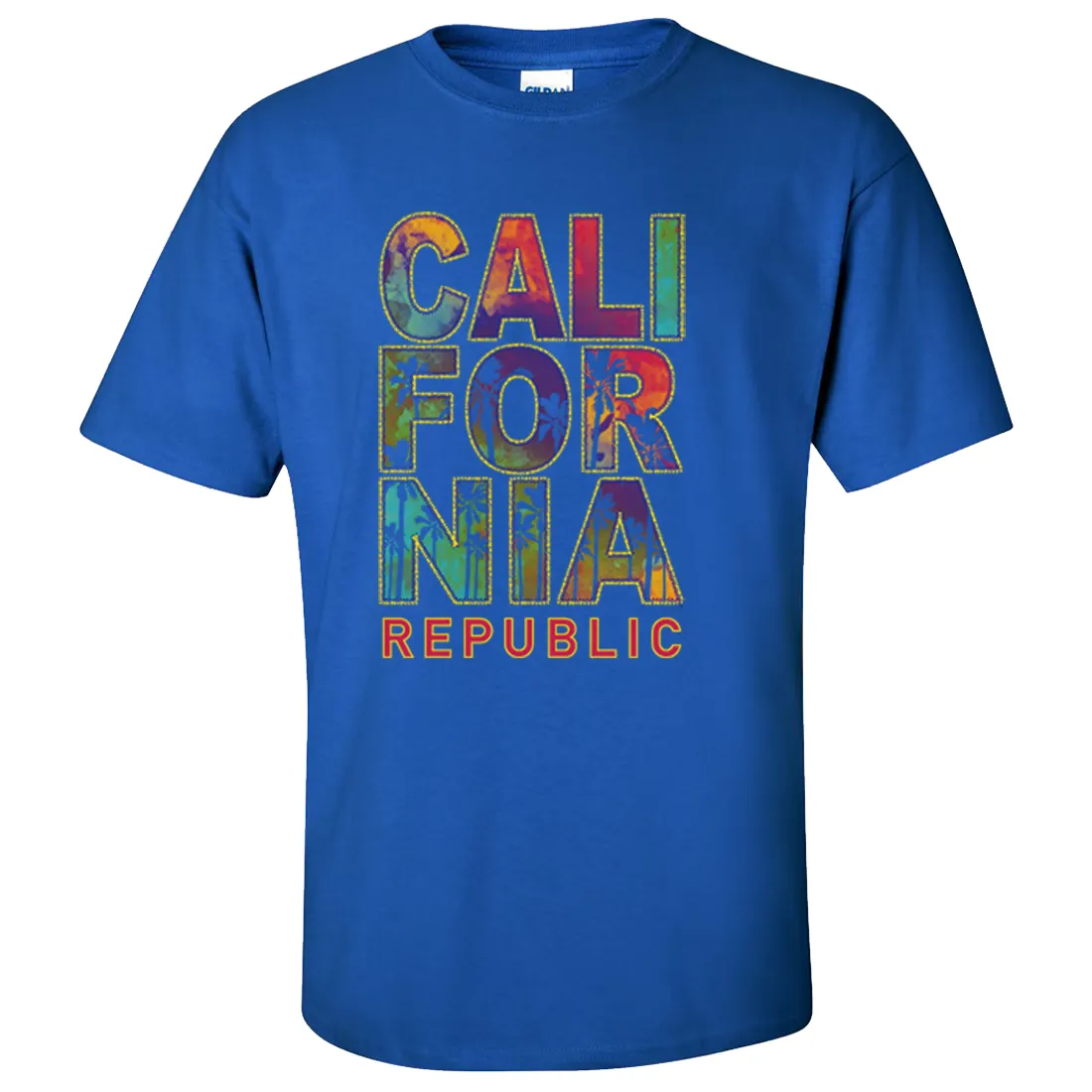 California Pastel Stitched Style Asst Colors T-shirt/tee