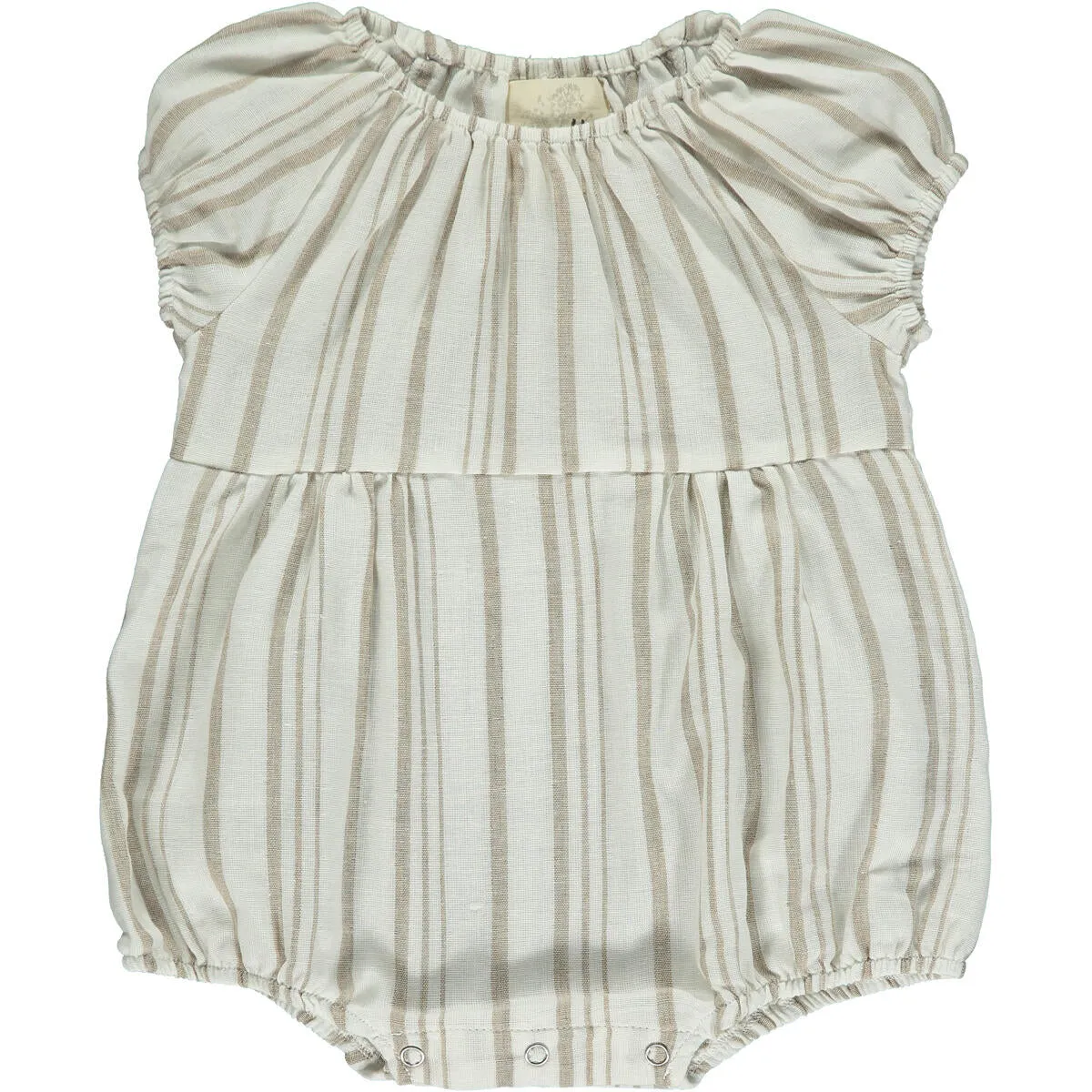 Celeste Neutral Stripe Bubble