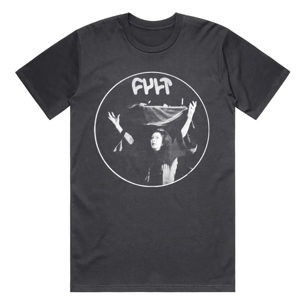 Cult Worship T-shirt - Heavy Faded Black