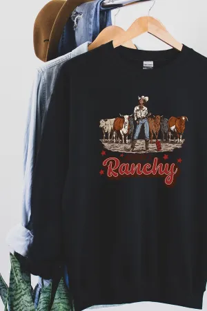 Doodle Always Ranchy Heavy-weight Crew Sweatshirt