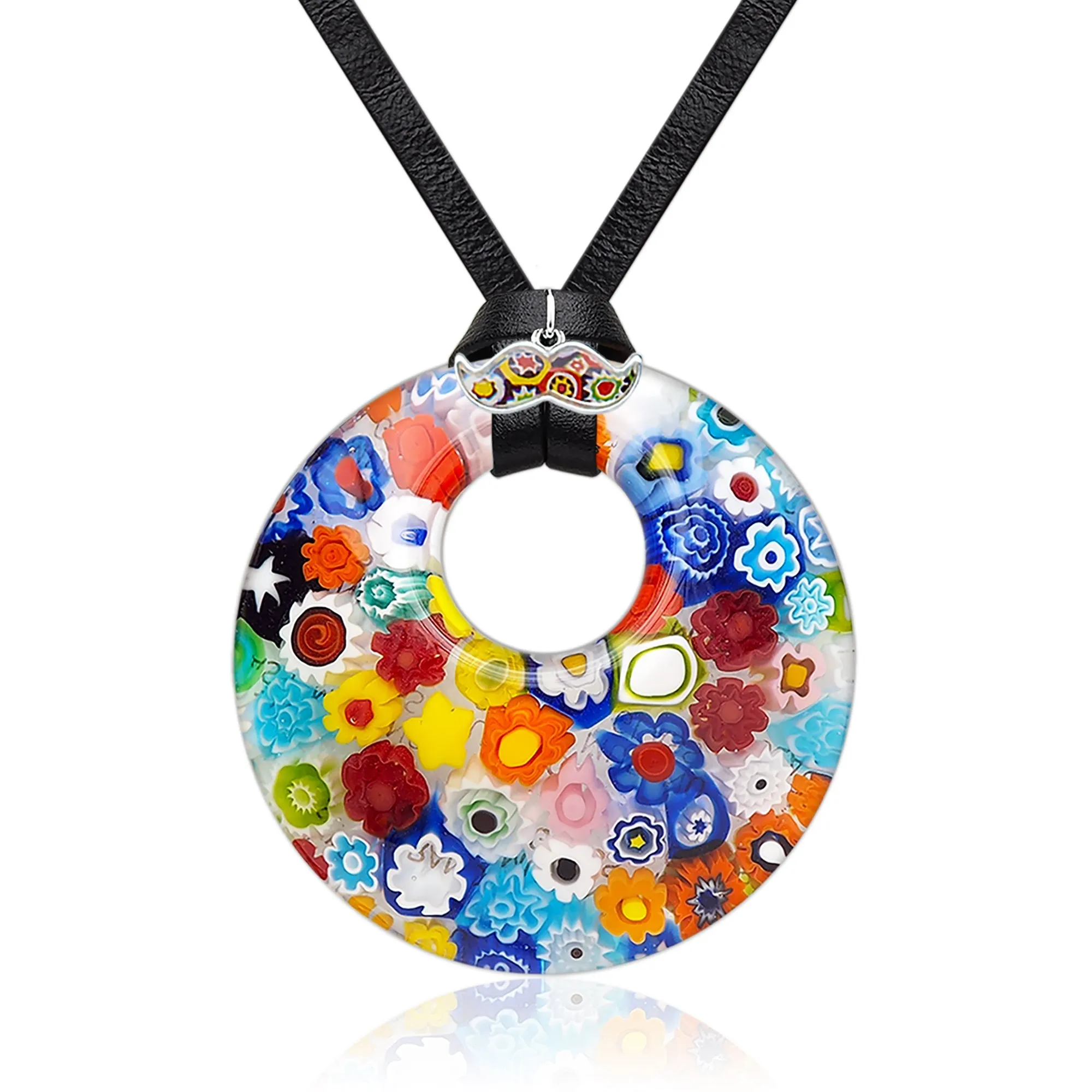 Full Bloom Round Pendant