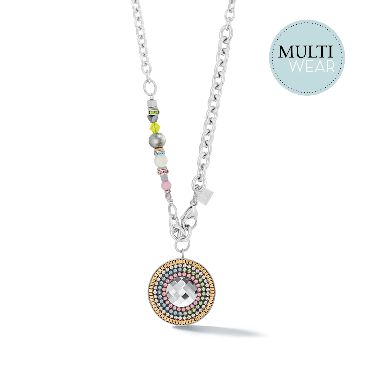 Gentle Guardian necklace pastel