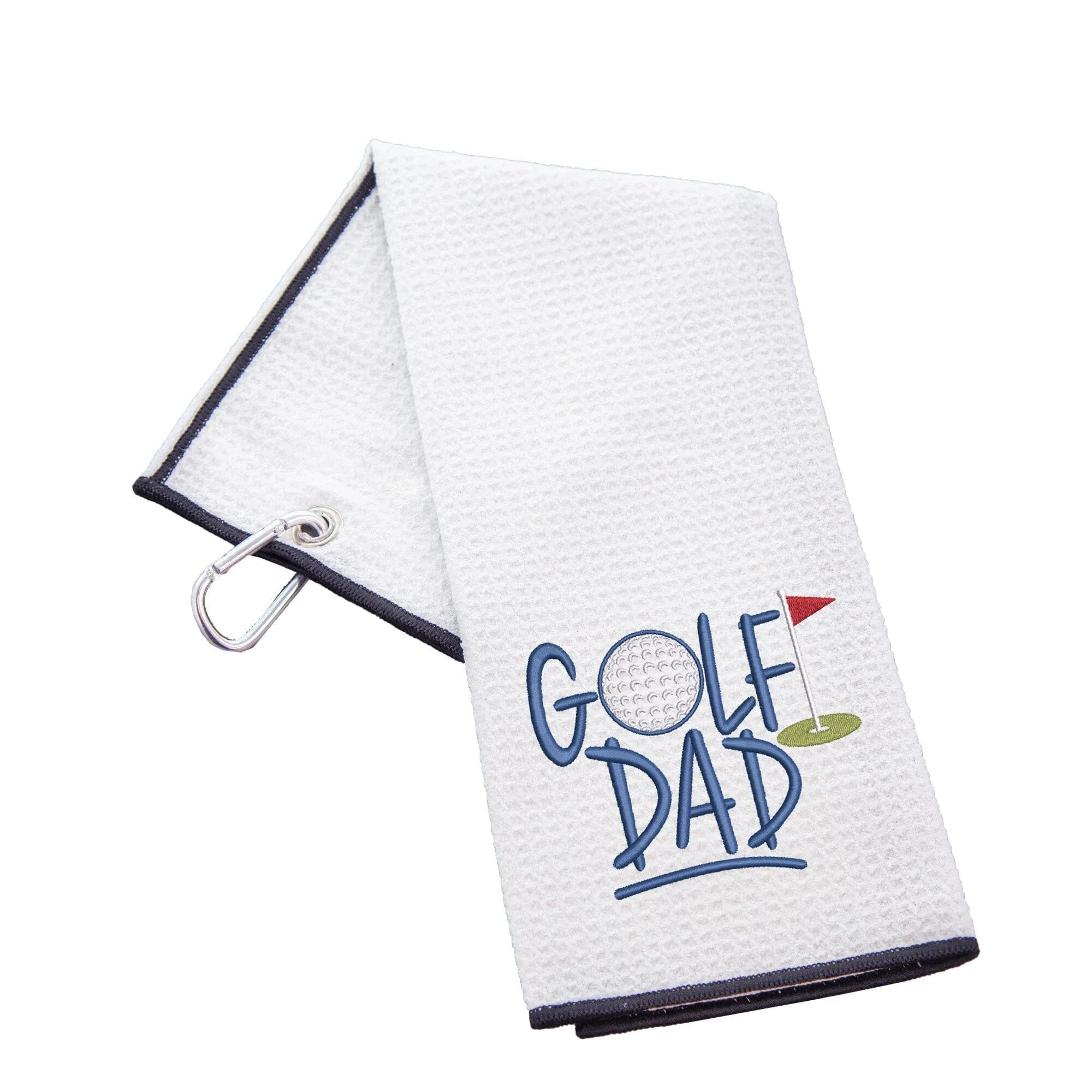 Golf Dad Novelty Tri Fold Towel