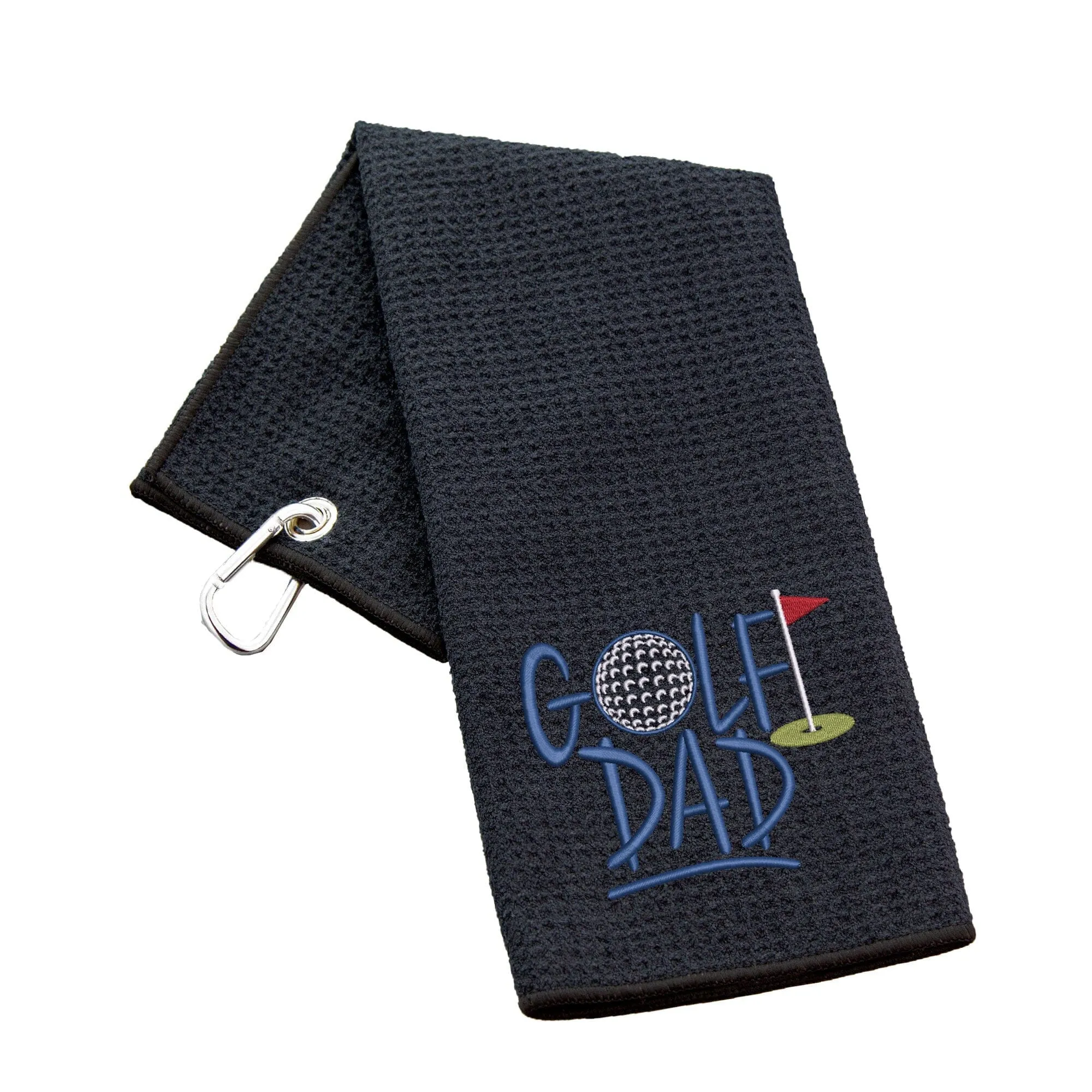 Golf Dad Novelty Tri Fold Towel