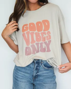 Good Vibes Only Graphic T-Shirt