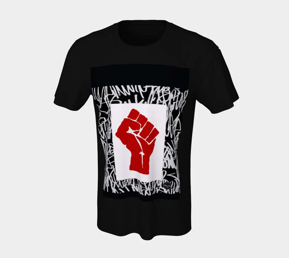 Graffiti Red Black Lives Matter Unisex T-shirt