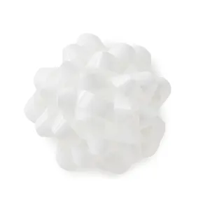 Hallmark White High Gloss Ribbon Confetti Gift Bow, 4 5/8''