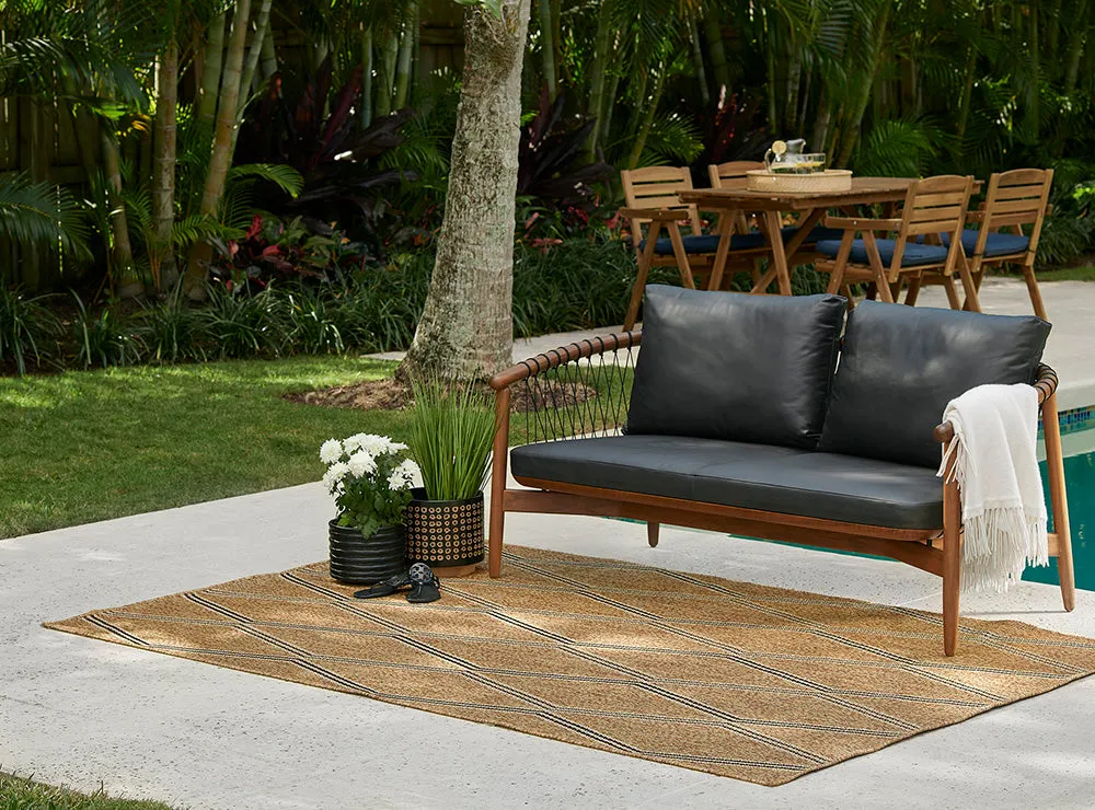 Harbor Natural Diamond Outdoor Rug