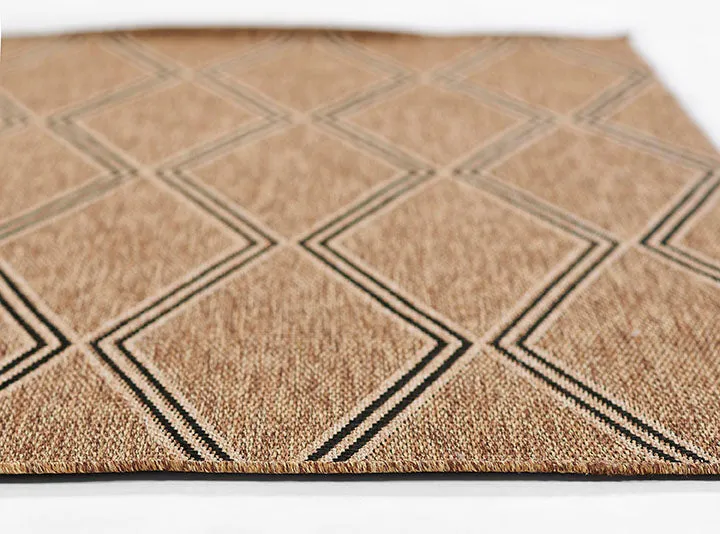 Harbor Natural Diamond Outdoor Rug