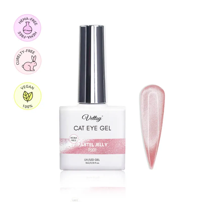 Hema-Free Pastel Jelly Cat Eye-PJ01