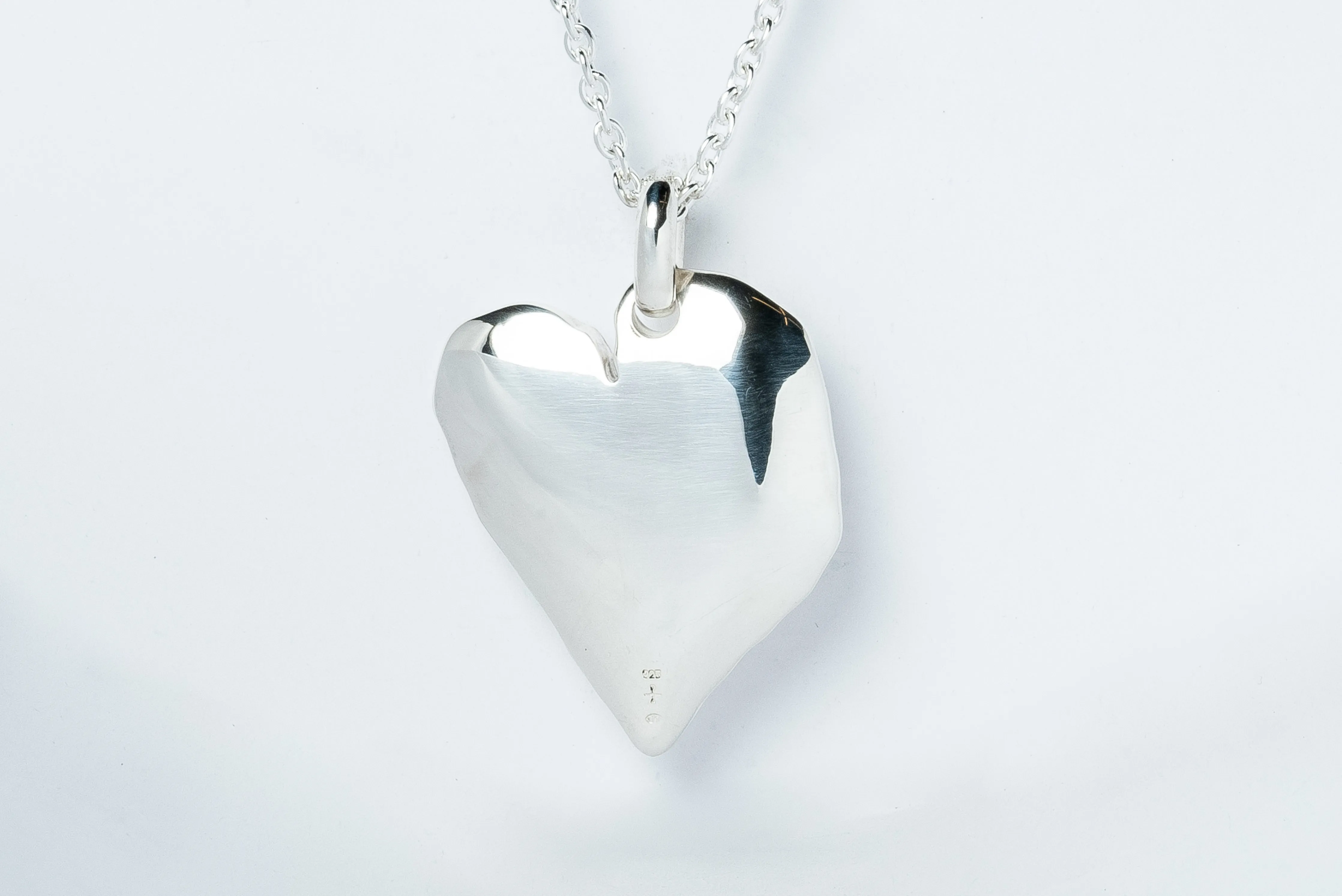 Jazz's Solid Heart Necklace (Little, Rubellite, PA RBL)