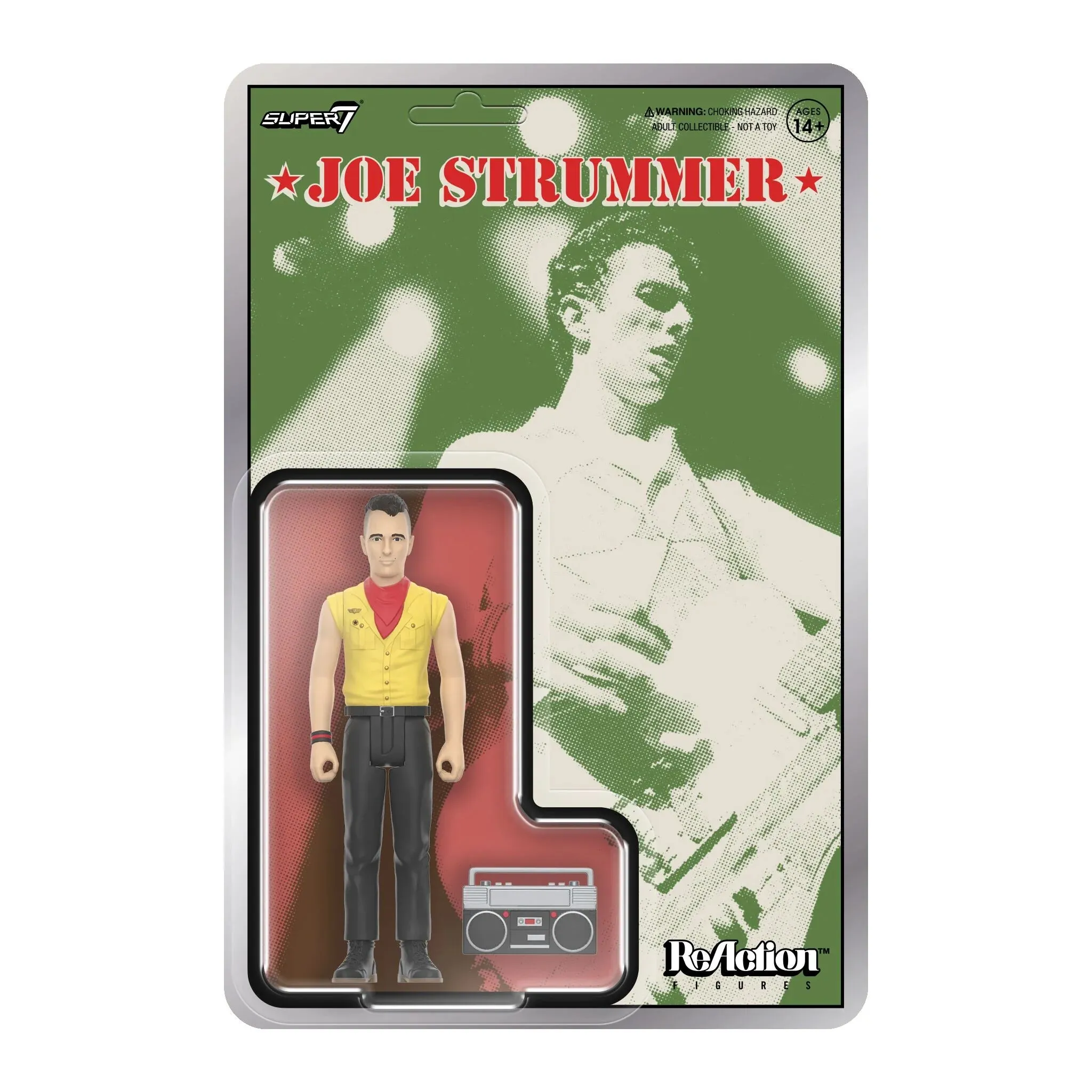 Joe Strummer ReAction Figure Wave 01- Joe Strummer