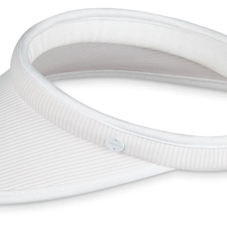 Kooringal Ladies Visor Elliston - White