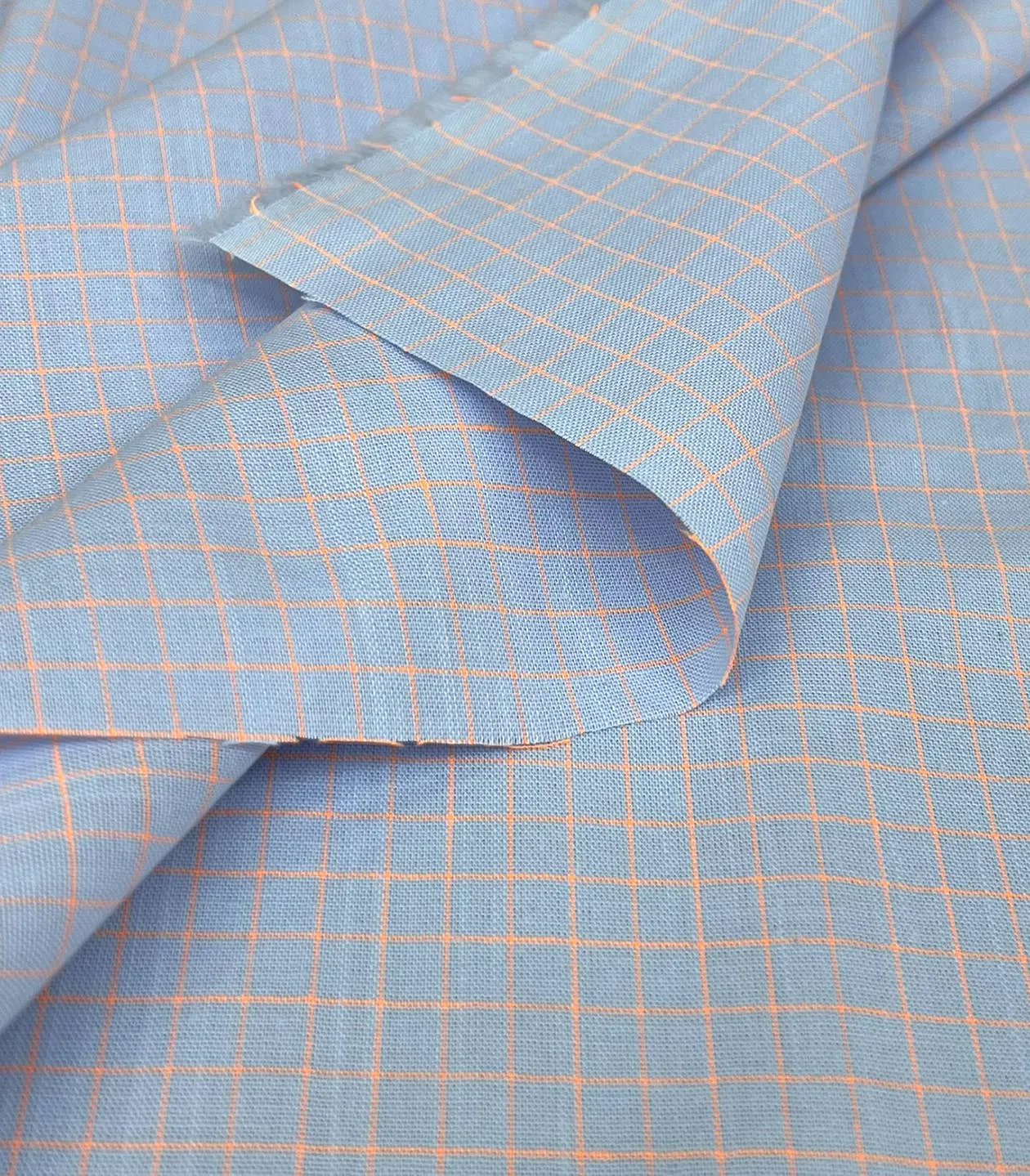 Koy square fluo fabric - Blue