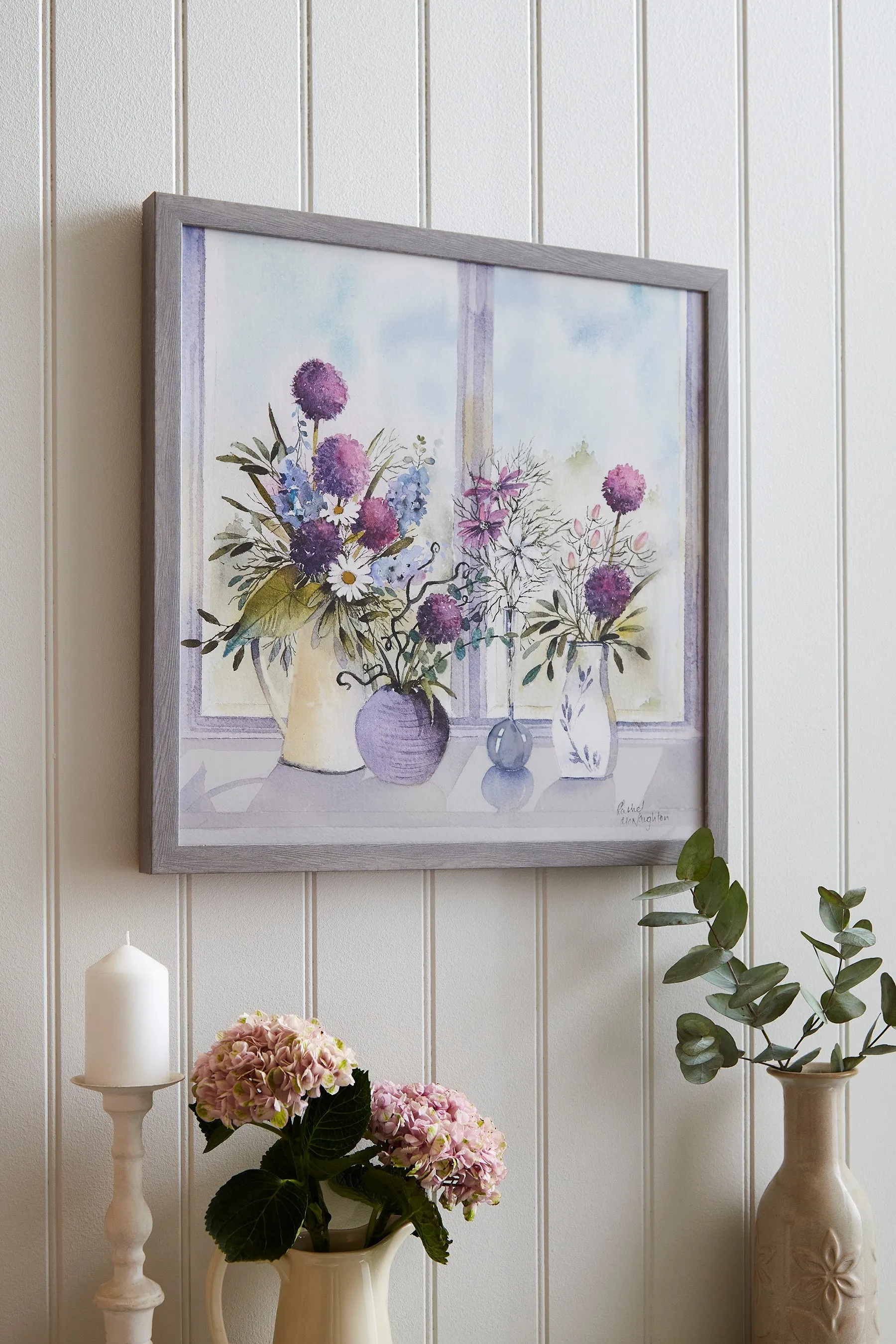 Laura Ashley Wallart Allium Blooms 115041