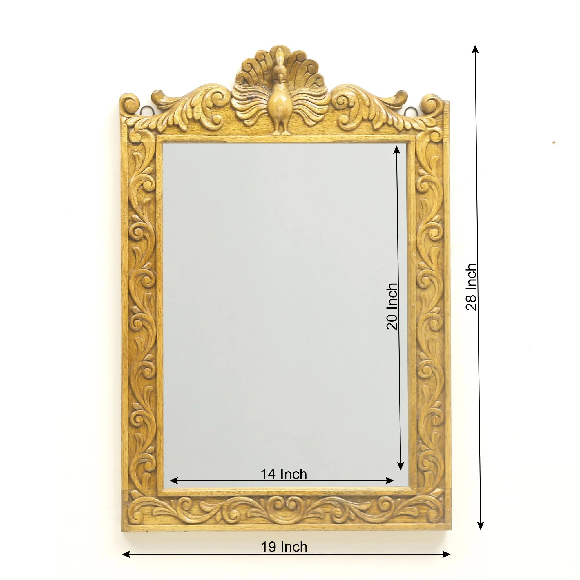 Light Polished Mirror Frame