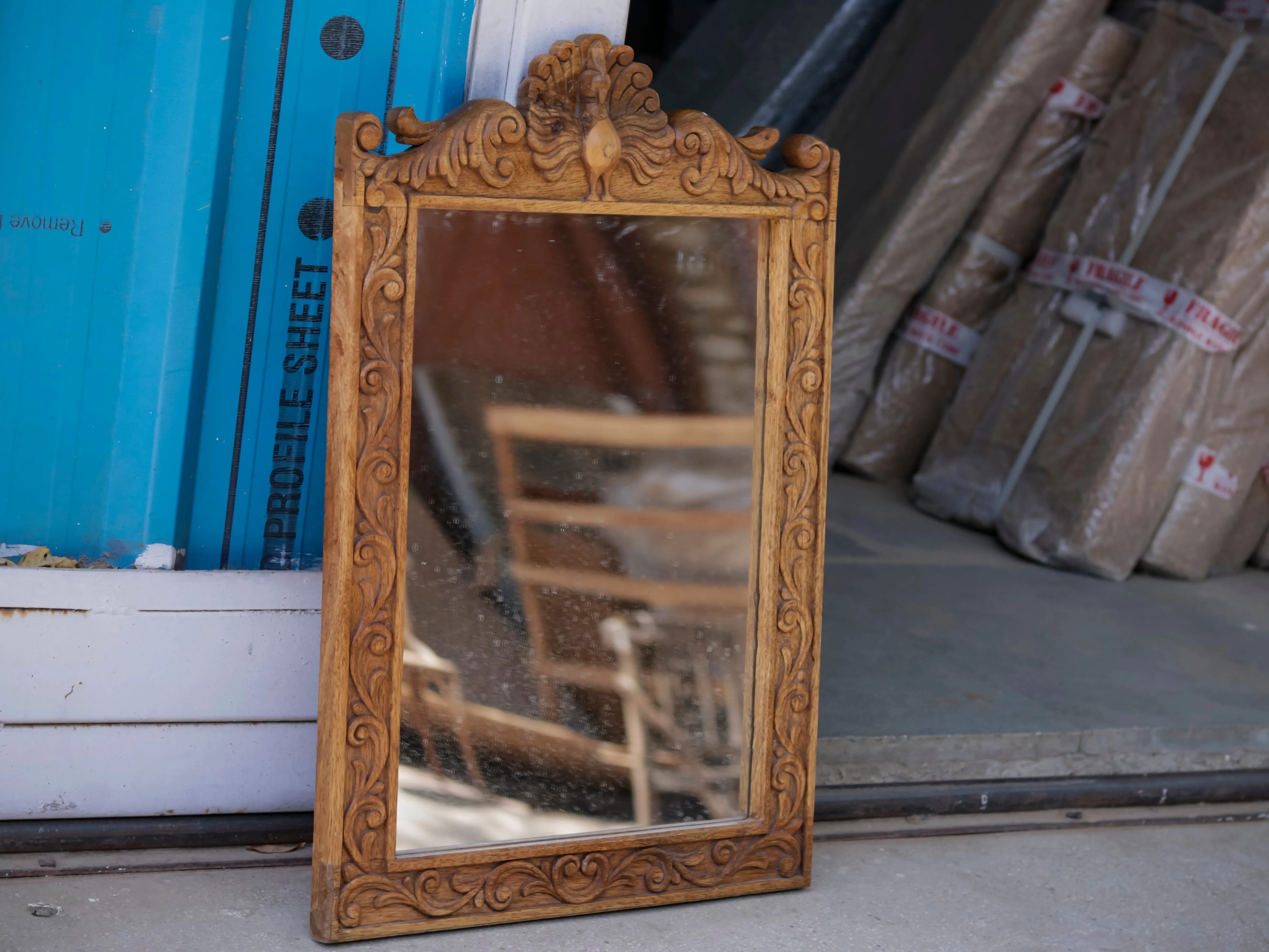 Light Polished Mirror Frame