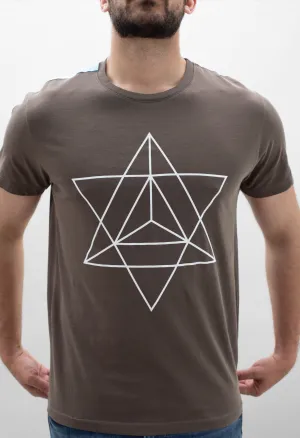 Merkaba Tee in Earth