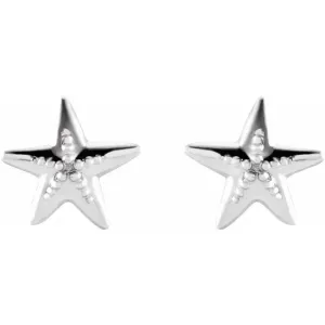 Petite Gold Starfish Earrings