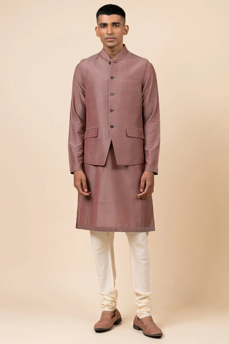 Pink Modern Solid Bundi