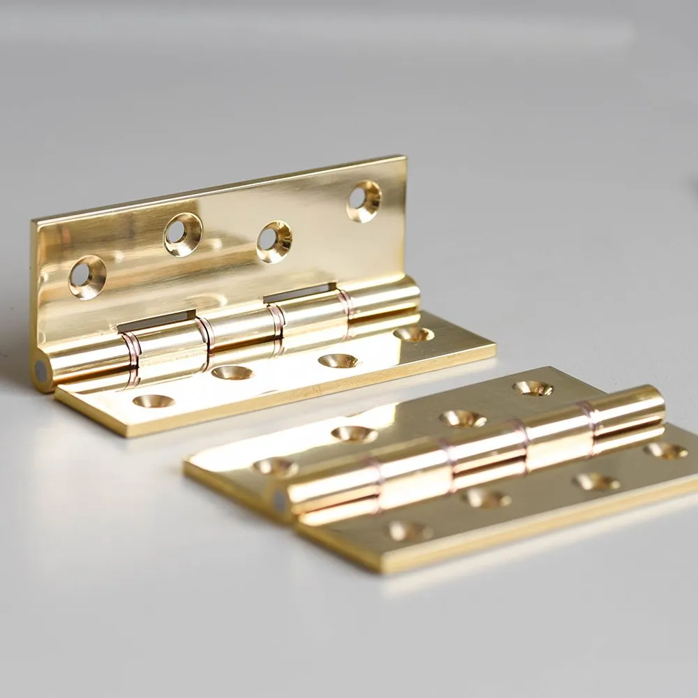 Polished Brass PBW Butt Hinges - Pair