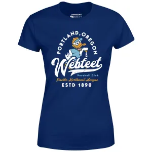 Portland Webfeet - Oregon - Vintage Defunct Baseball Teams - Women's T-Shirt