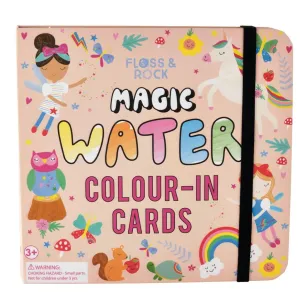 Rainbow Fairy Water Magic Pen & Color-In Cards