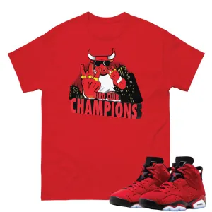 Retro 6 Toro Bravo Champions Shirt