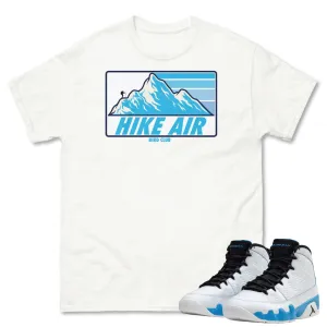 Retro 9 Powder Blue "HIKE" Shirt