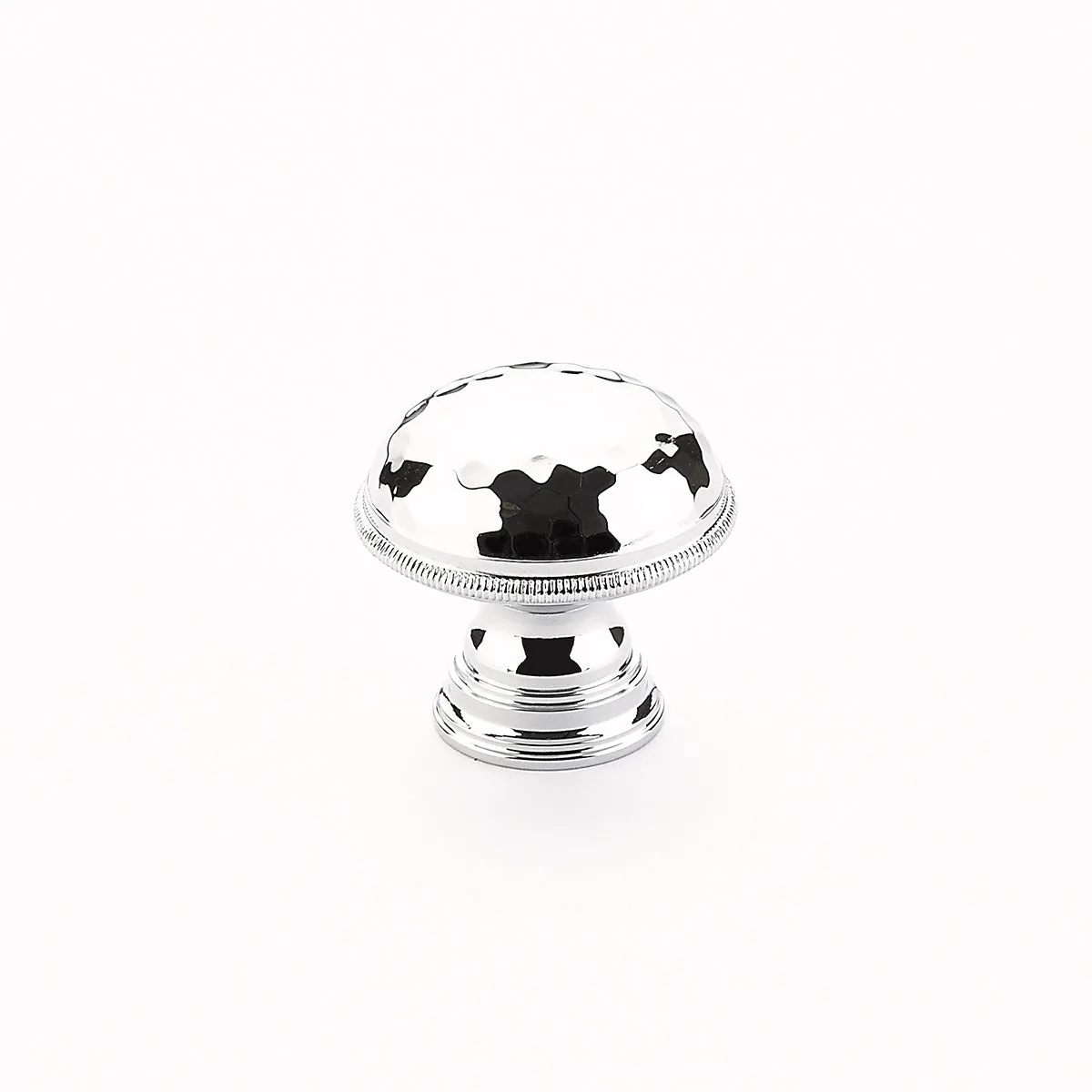 Schaub Atherton Hammered Knob with Knurled Edge