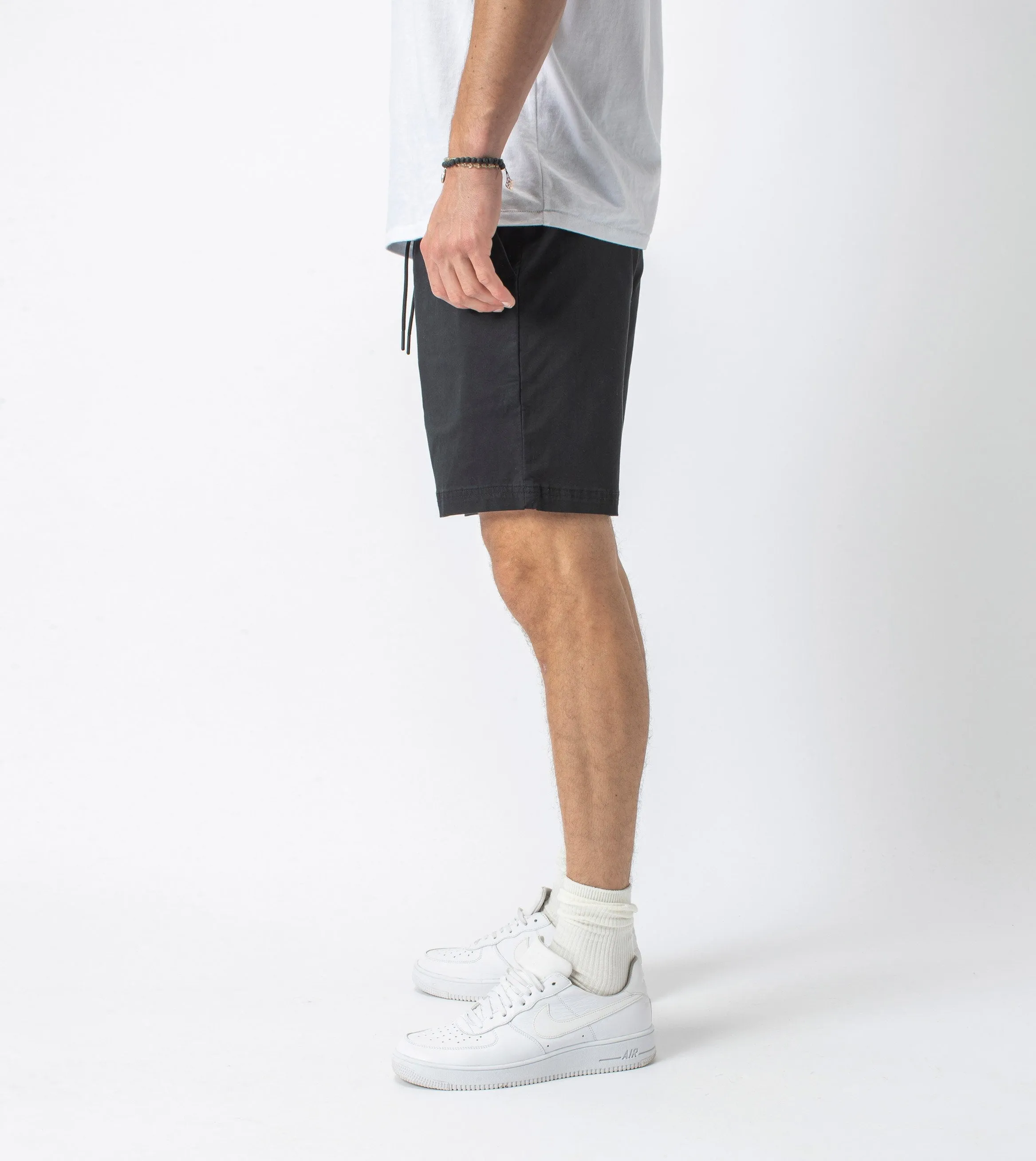 Snapshot Cargo Short Washed Black