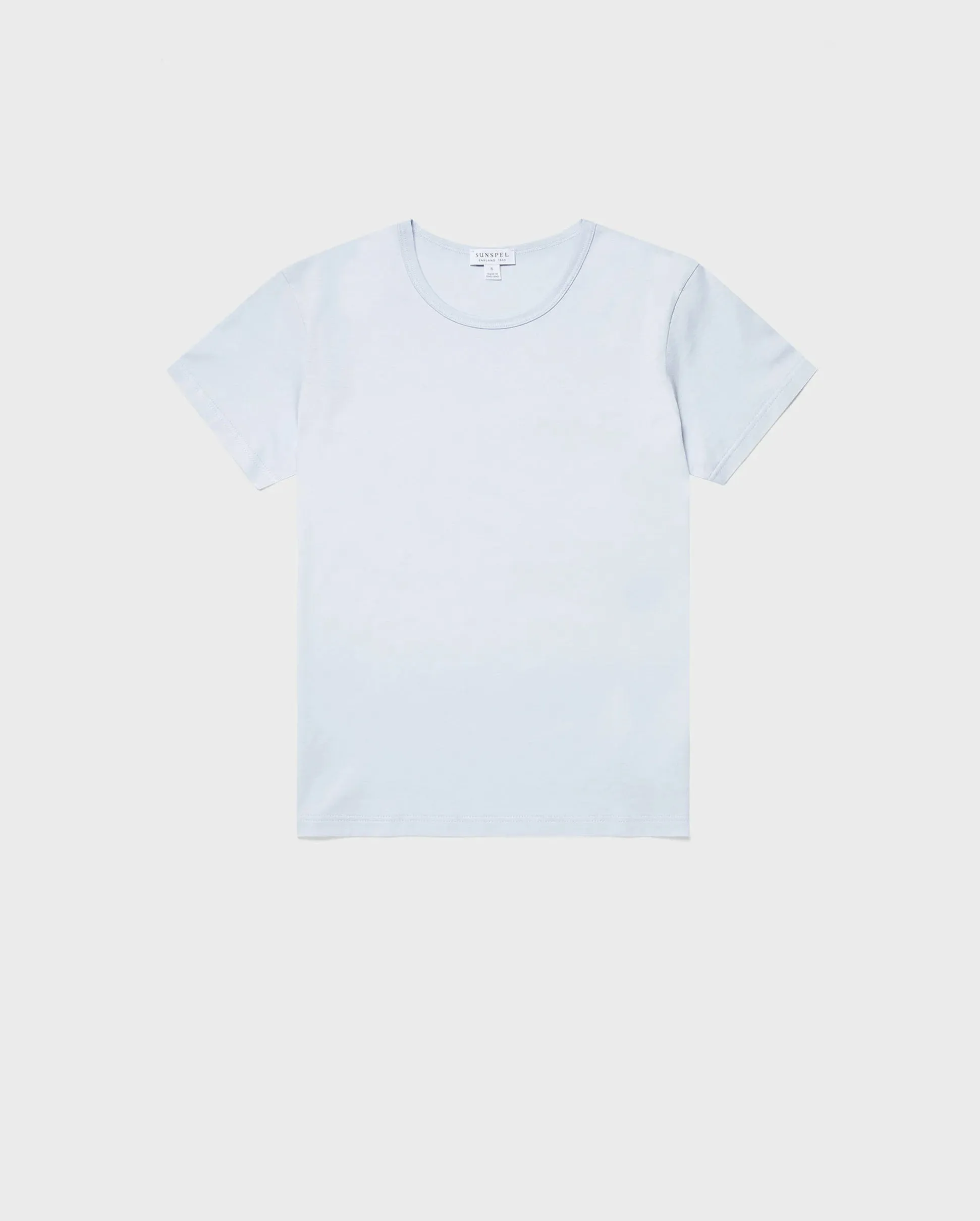 S/S CLASSIC CREW NECK T-SHIRT / PASTEL BLUE