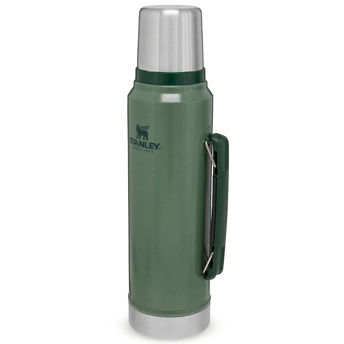 Stanley Classic Legendary Vacuum Thermos Flask 1L Hammertone Green