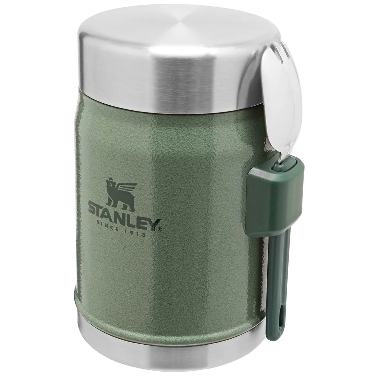 Stanley Legendary Food Jar   Spork 400ml Hammertone Green