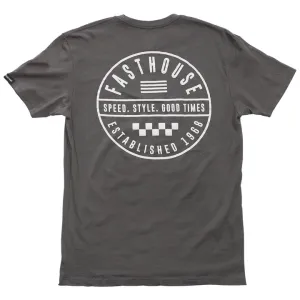 Statement SS Tee - Gunmetal