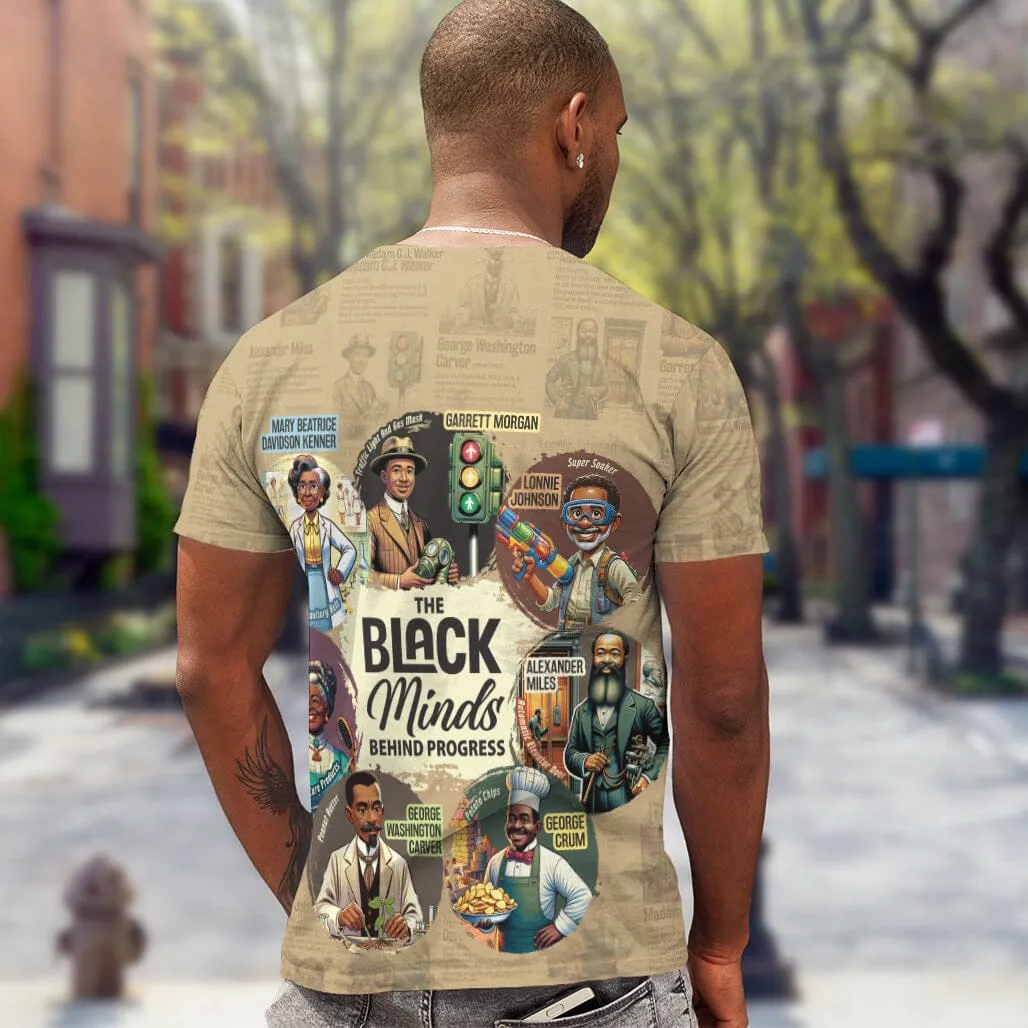 The Black Minds Behind Progress T-shirt