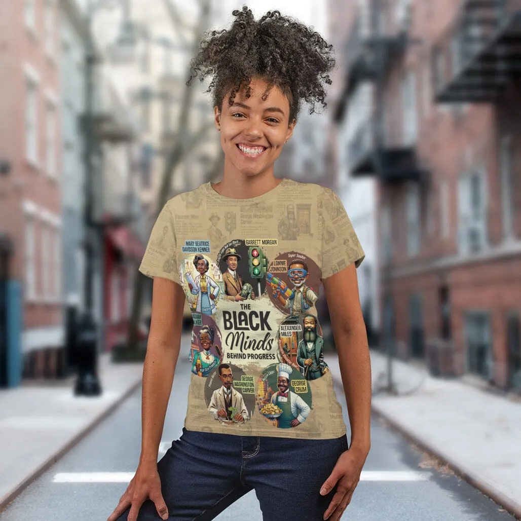 The Black Minds Behind Progress T-shirt