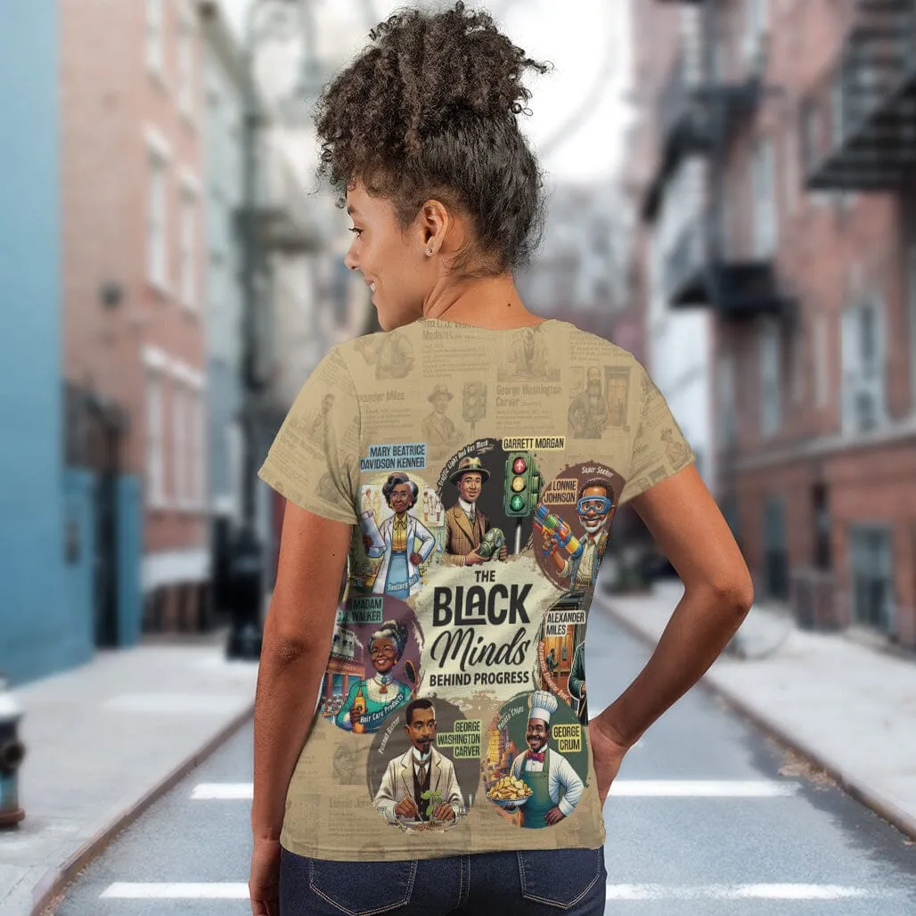 The Black Minds Behind Progress T-shirt