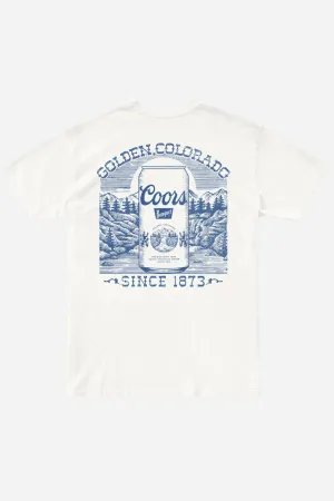 The Original Retro Brand Coors Banquet Golden Colorado in White