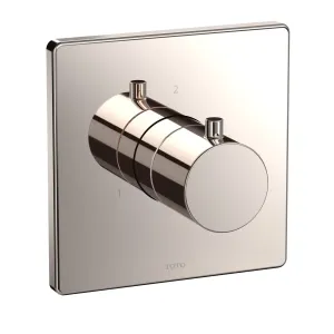 TOTO TBV02104U#PN Square Three-Way Diverter Shower Trim, Polished Nickel